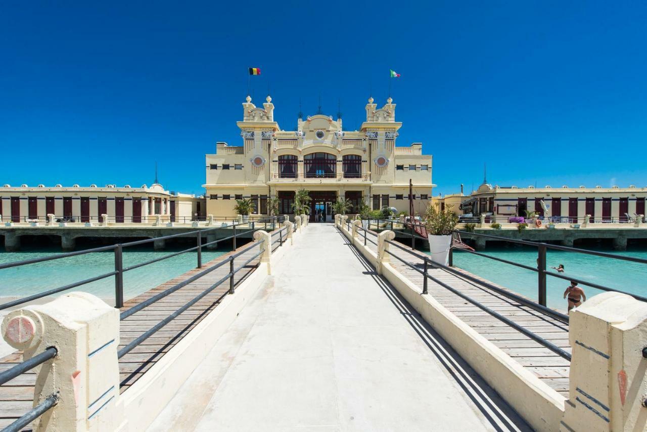 Casetta Vista Mare In Piazza A Mondello Palermo Exteriér fotografie
